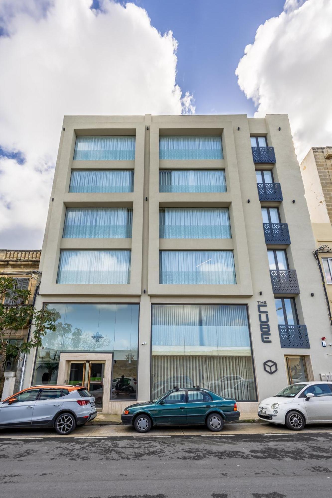 The Cube - Designer Finished Studio Penthouse By Sf Homes Gzira Exteriér fotografie