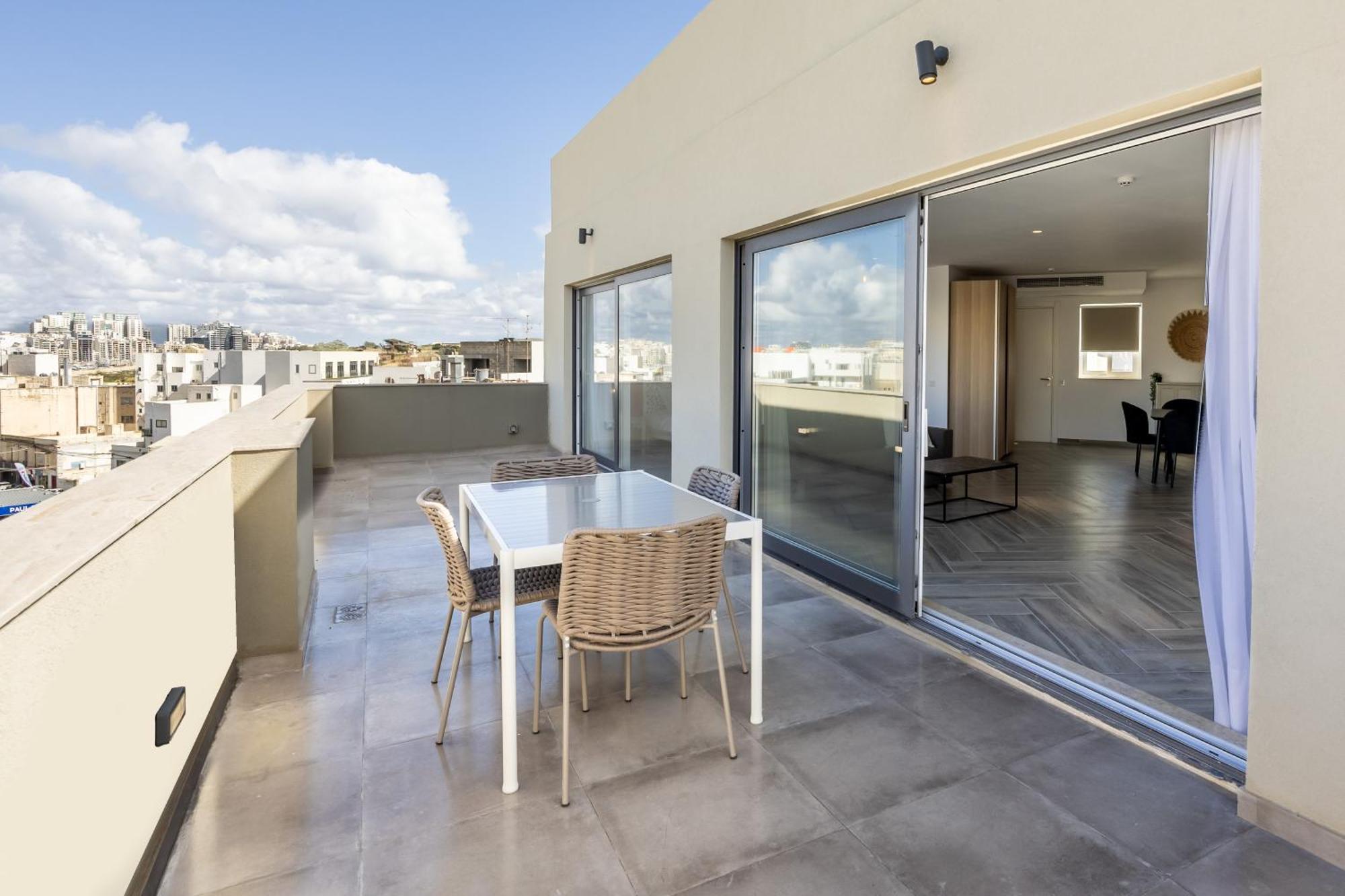 The Cube - Designer Finished Studio Penthouse By Sf Homes Gzira Exteriér fotografie