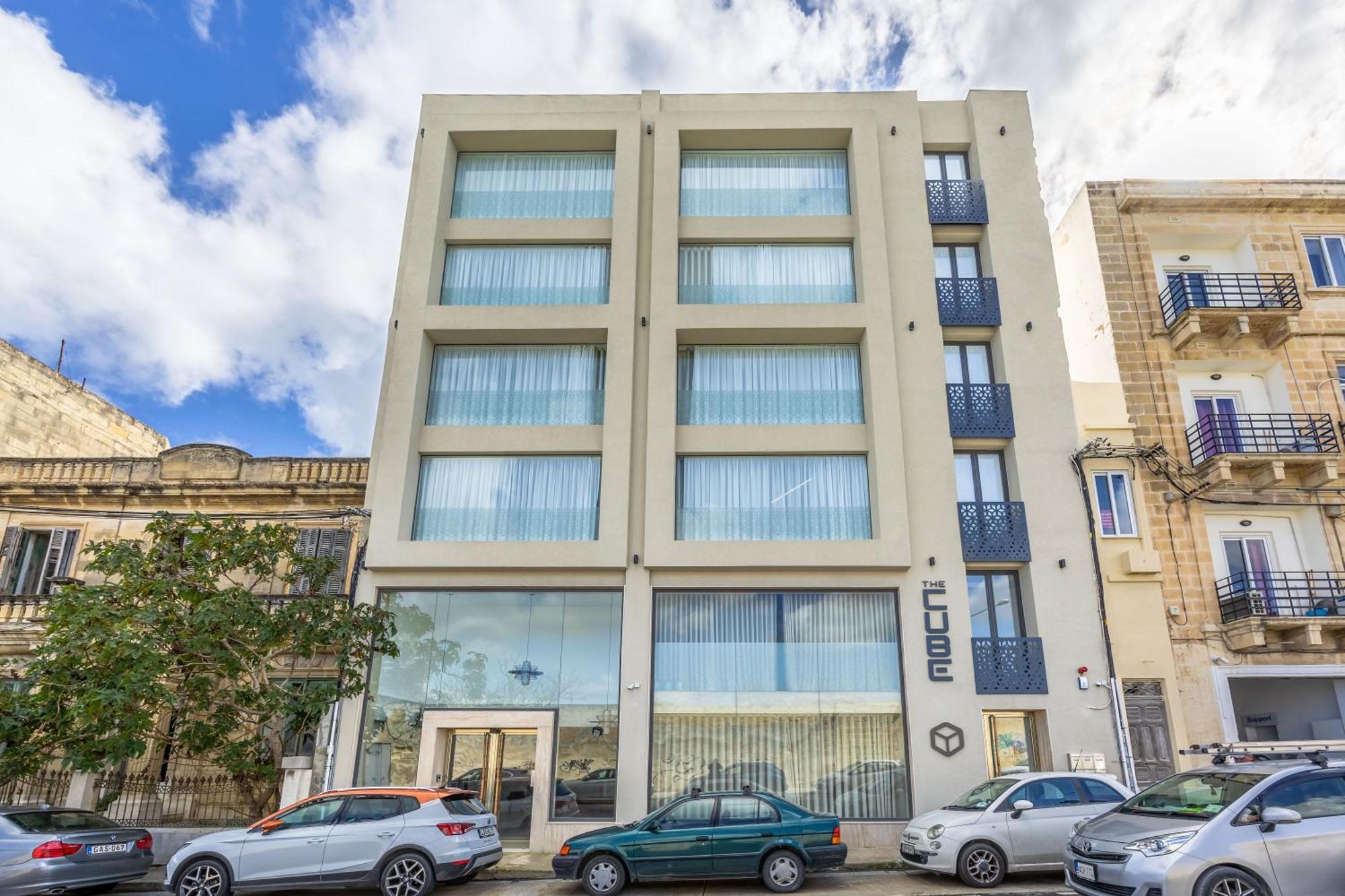 The Cube - Designer Finished Studio Penthouse By Sf Homes Gzira Exteriér fotografie
